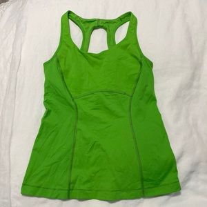 Apple Green Lululemon Vintage Top
